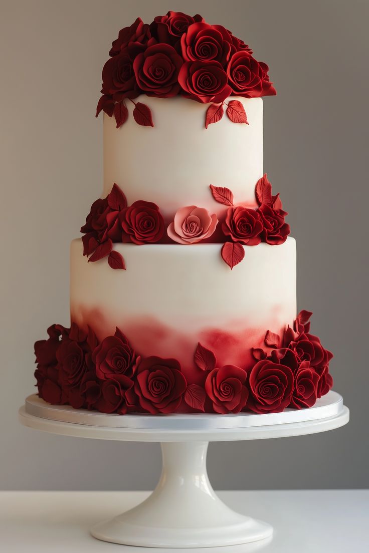 Gâteau fleuri sur mesure