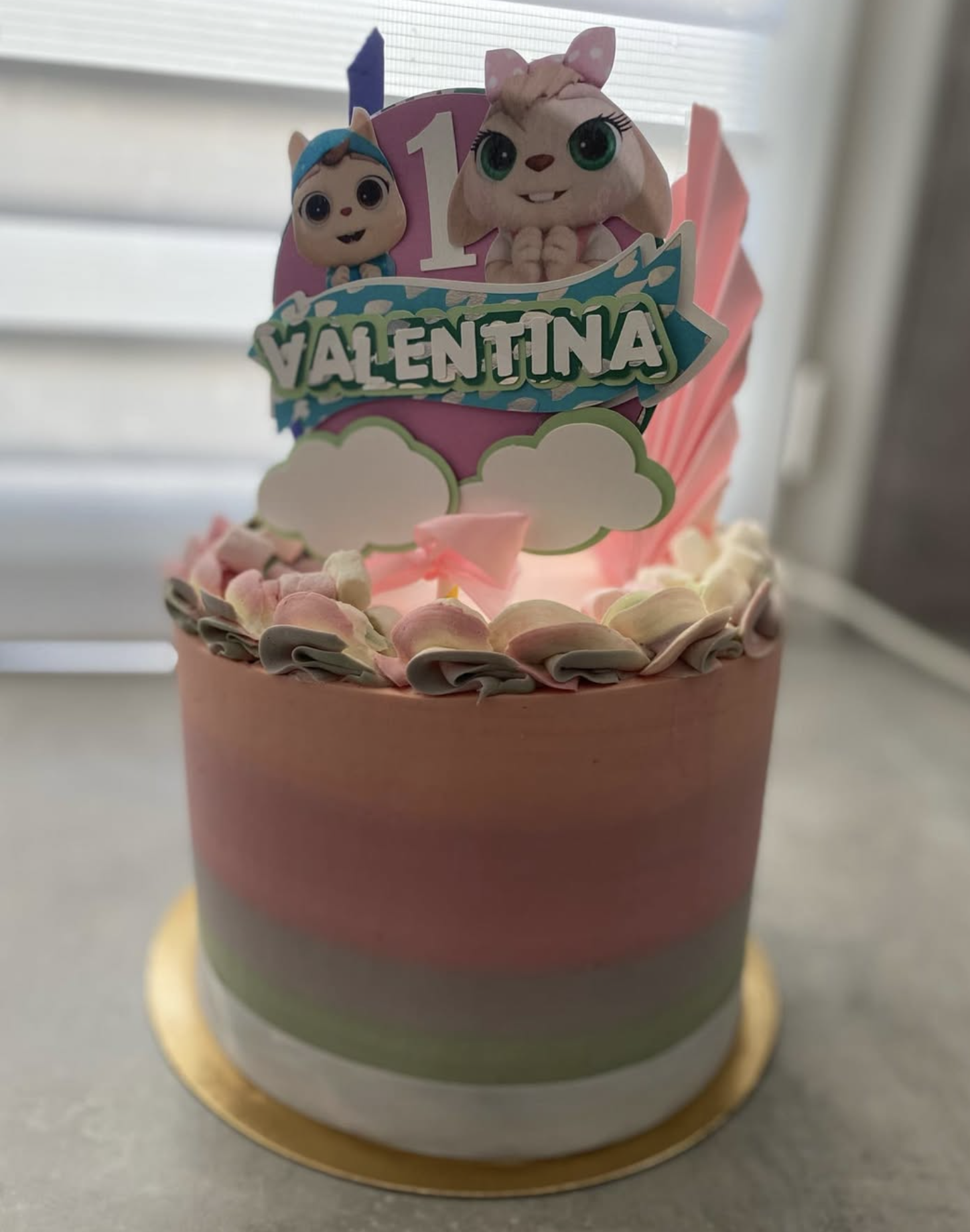 Gâteau anniversaire thème enfant