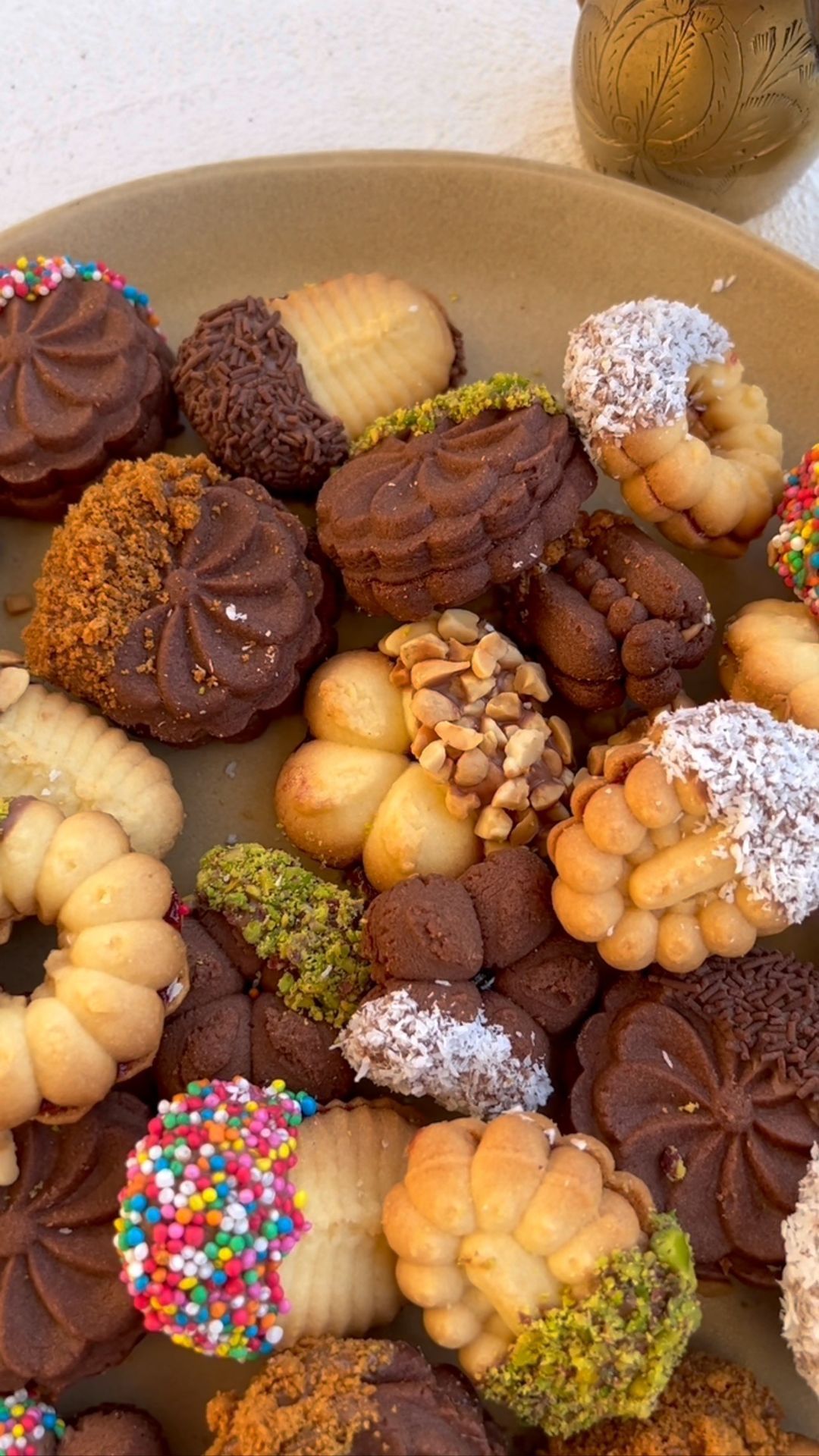 Assortiment de sablés décorés